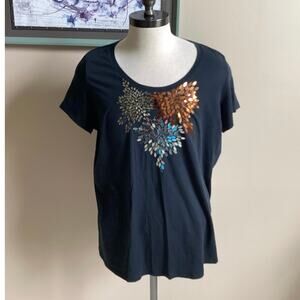 Avenue Embellished T-Shirt 22/24